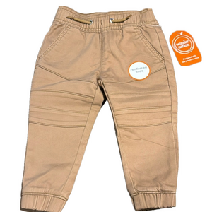 Better Cotton Boys Tan Joggers Size 18 Months NWT